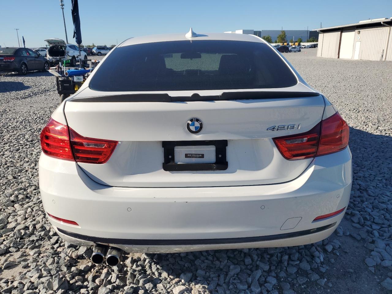 2015 BMW 4er VIN WBA4A5C53FD410938 Copart auction photo, front end / mechanical damage thumbnail 6