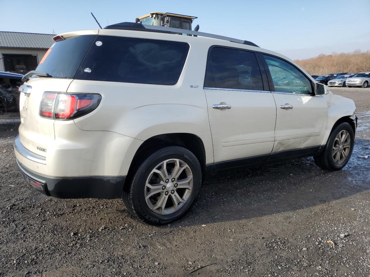 2013 GMC Acadia VIN 1GKKVRKD3DJ149859 Copart auction photo, front end / side damage thumbnail 3