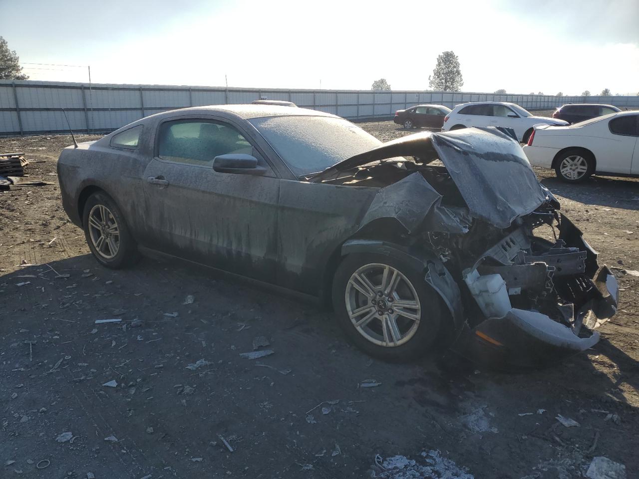 2014 Ford Mustang VIN 1ZVBP8AM0E5285410 Copart auction photo, front end damage thumbnail 4