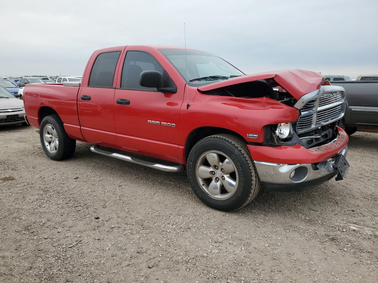 2004 Dodge RAM VIN 1D7HA18D24S722311 Copart auction photo, front end / minor dent/scratches damage thumbnail 4