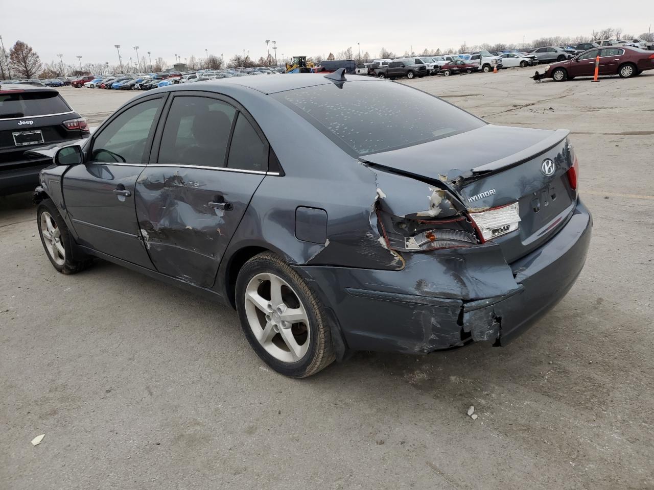 2009 Hyundai Sonata VIN 5NPEU46C99H559422 Copart auction photo, all over damage thumbnail 2