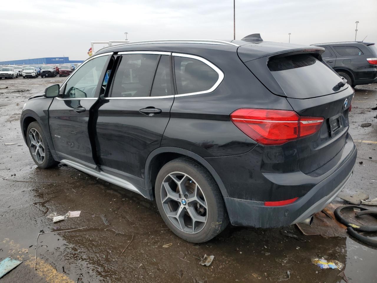 2017 BMW X1 VIN WBXHT3C30H5F71817 Copart auction photo, front end damage thumbnail 2