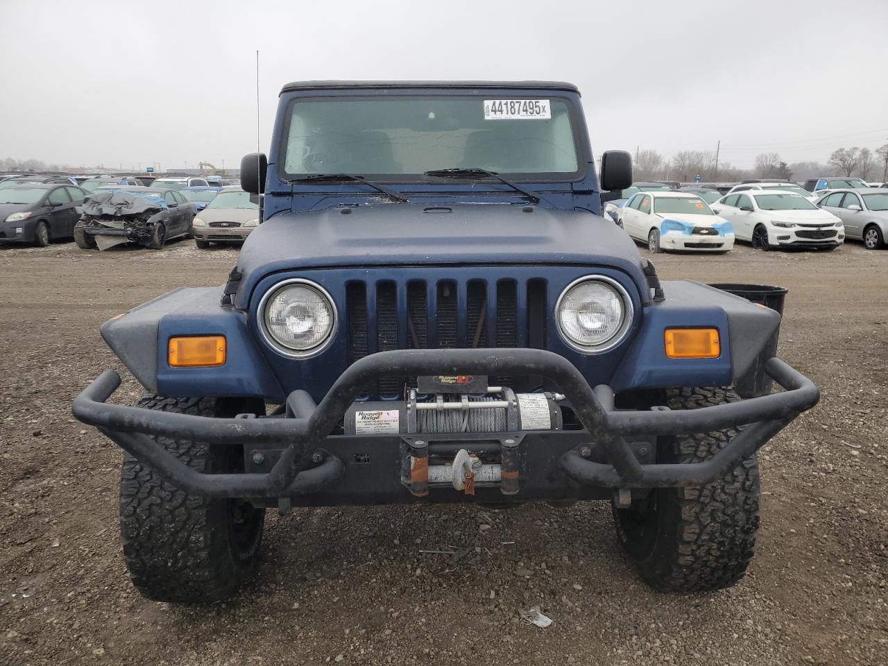 2004 Jeep Wrangler VIN 1J4FA39SX4P703707 Copart auction photo, mechanical damage thumbnail 5