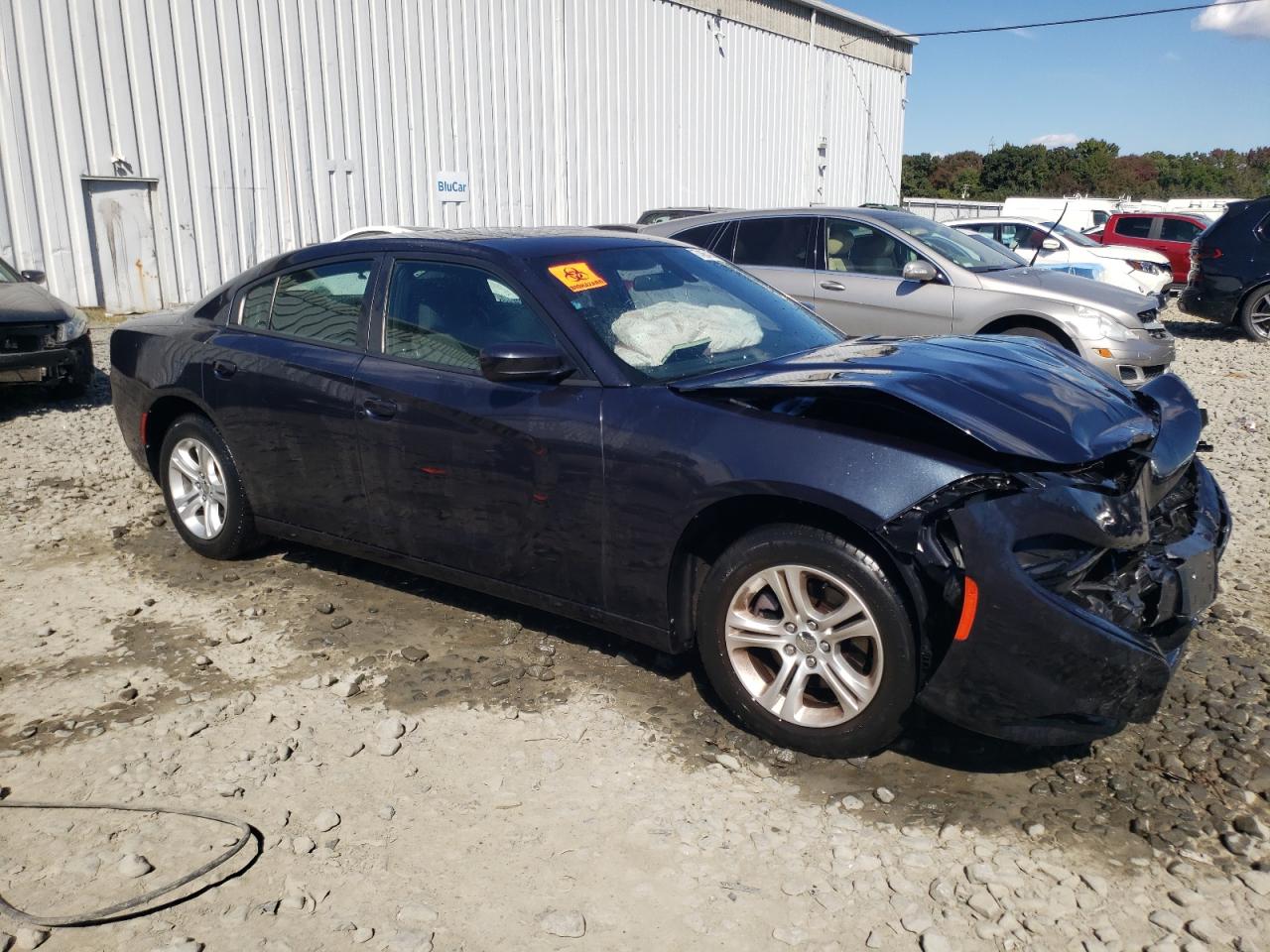 2019 Dodge Charger VIN 2C3CDXBG8KH699532 Copart auction photo, front end damage thumbnail 4