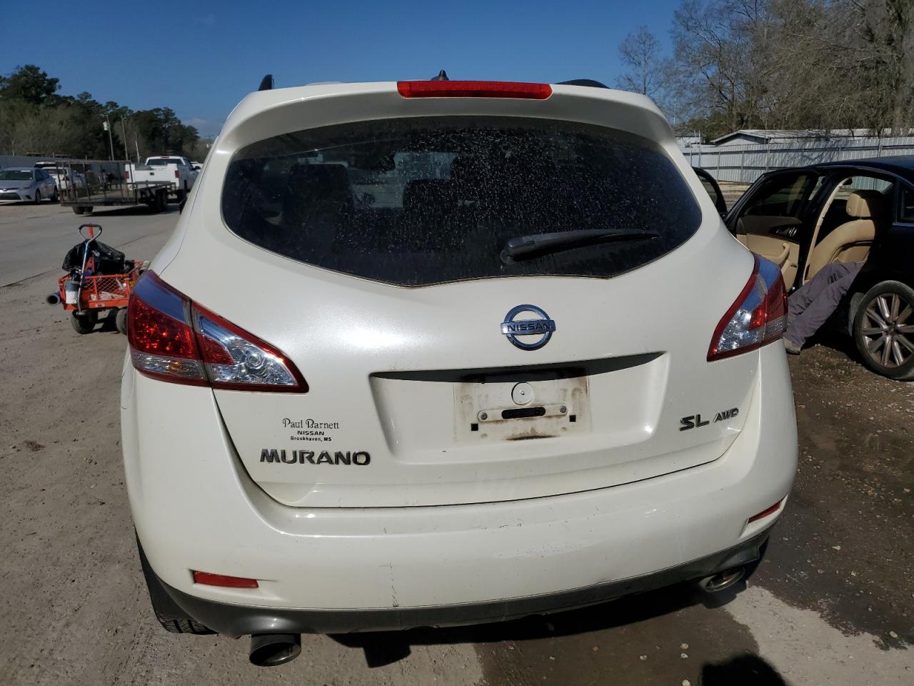2012 Nissan Murano VIN JN8AZ1MW2CW228912 Copart auction photo, front end damage thumbnail 6