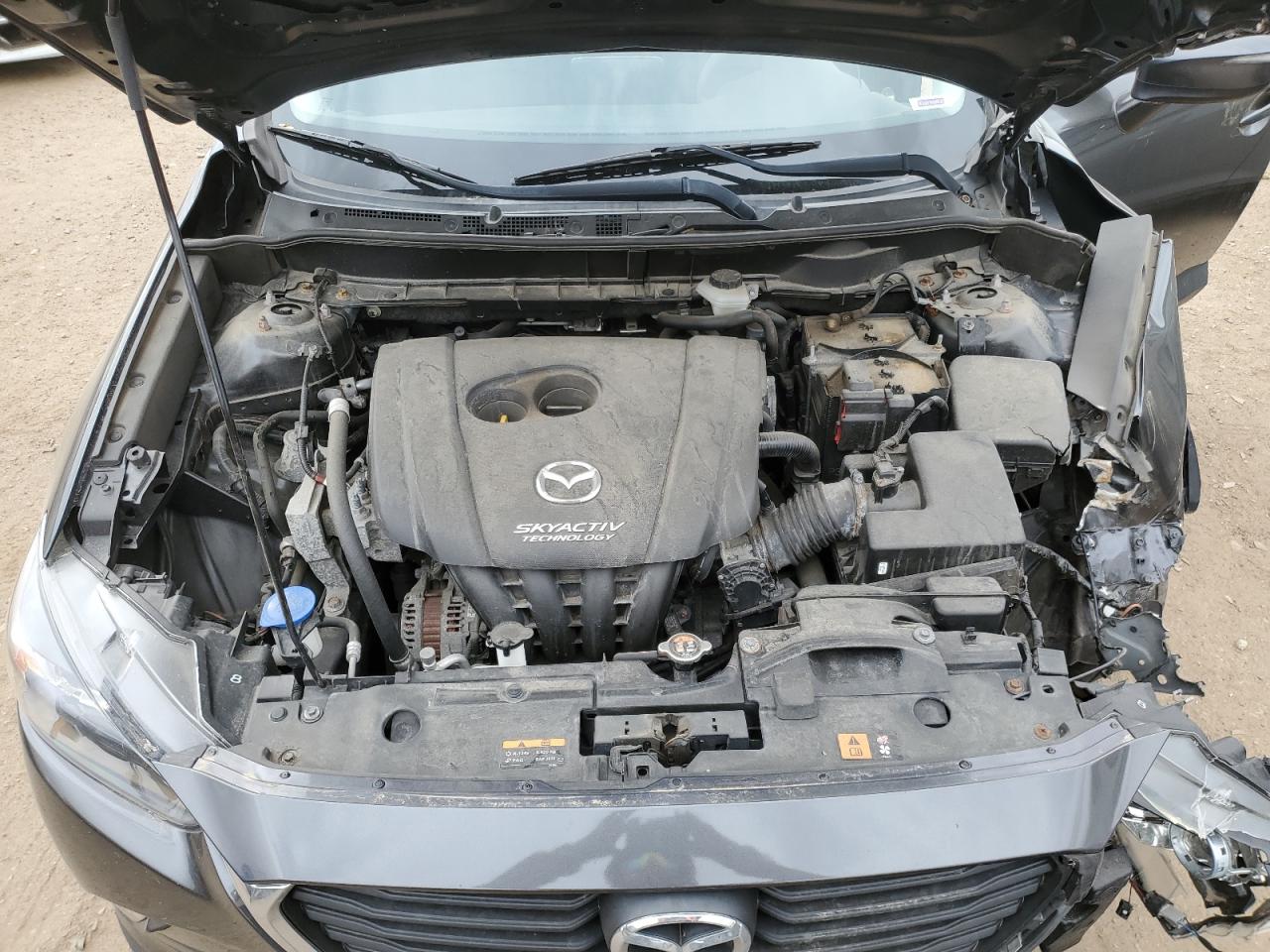 2016 Mazda CX-3 VIN JM1DKFC79G0138394 Copart auction photo, all over / front end damage thumbnail 11