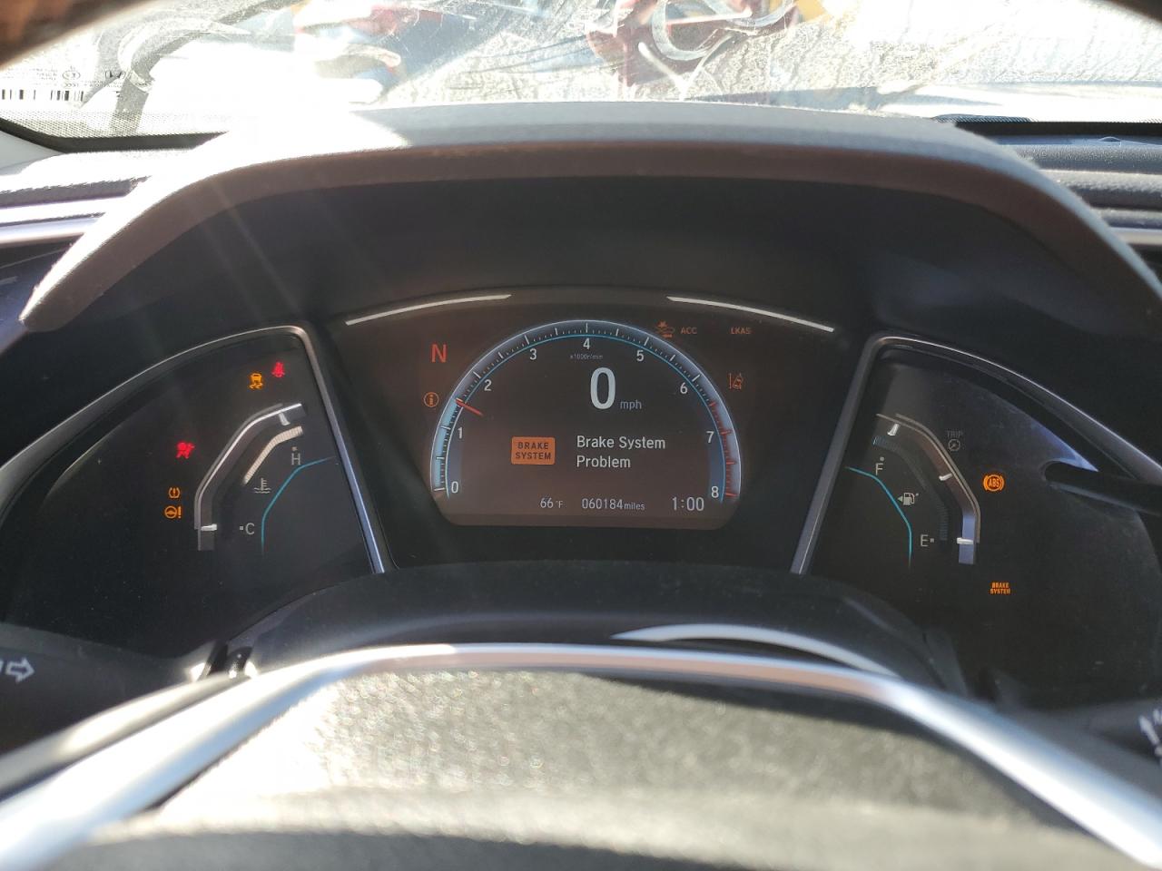 2019 Honda Civic VIN 19XFC1F33KE010461 Copart auction photo, front end damage thumbnail 9