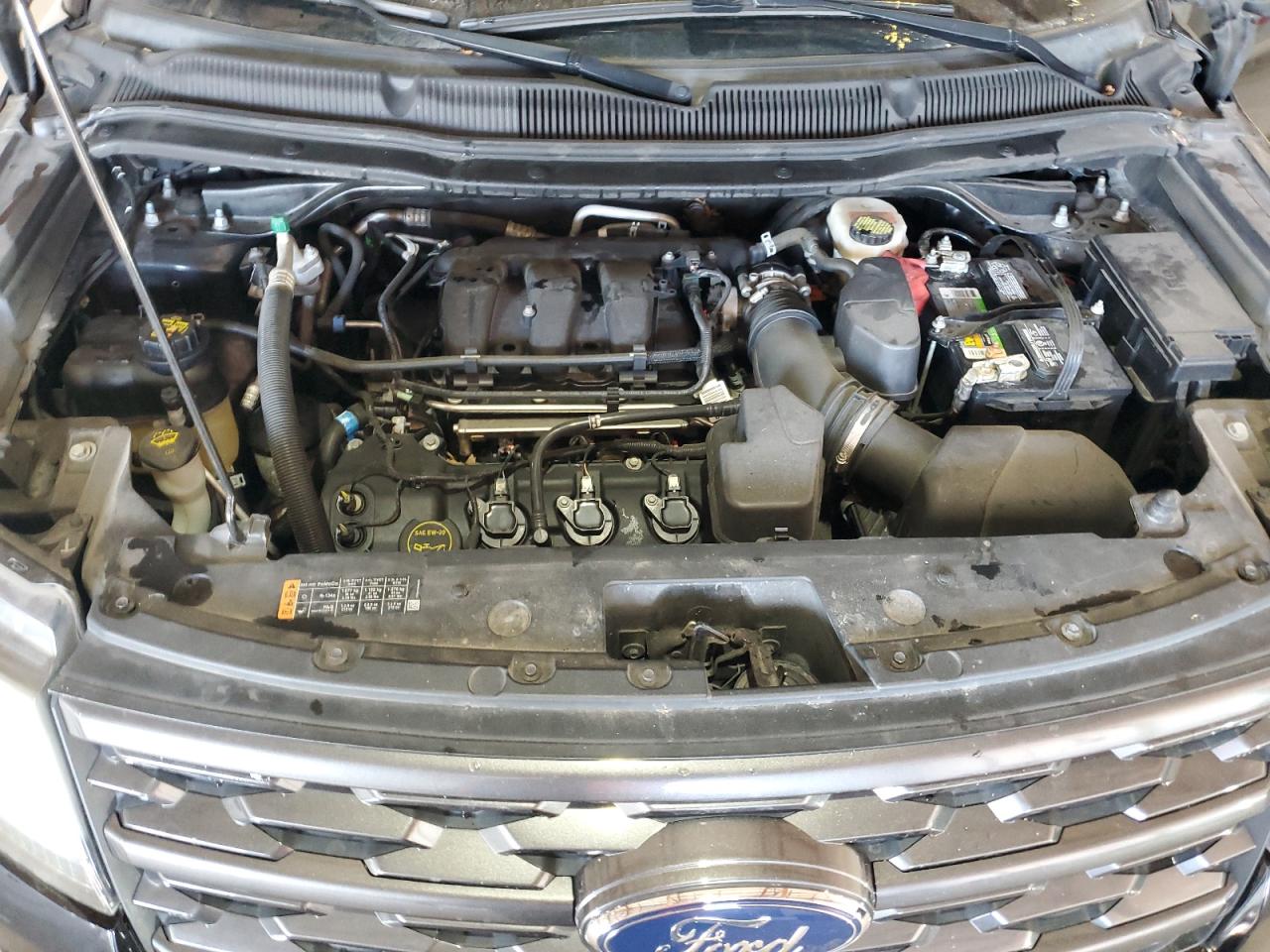 2018 Ford Explorer VIN 1FM5K8D89JGB40860 Copart auction photo, normal wear damage thumbnail 12