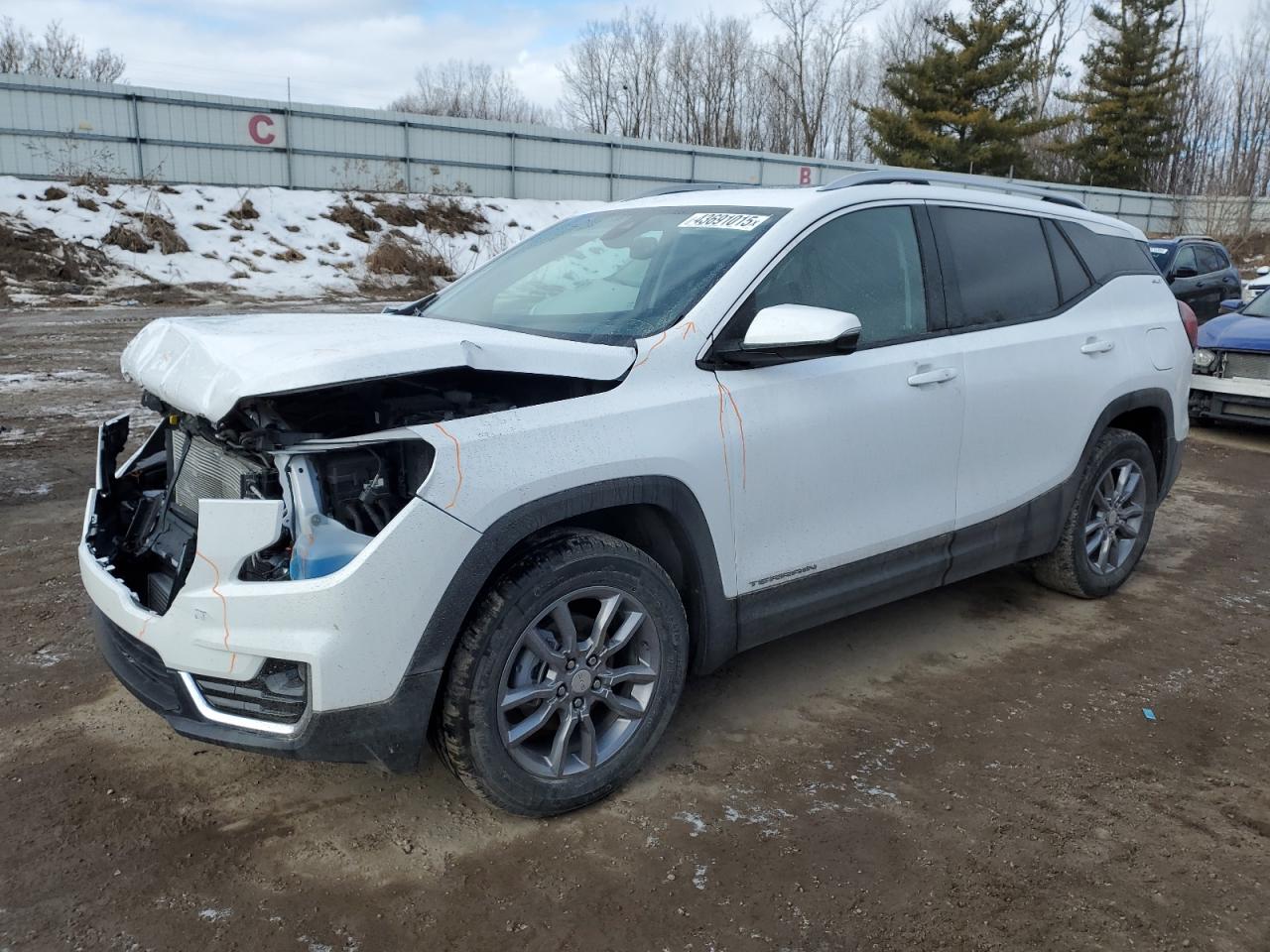 2022 GMC Terrain VIN 3GKALVEV6NL158726
