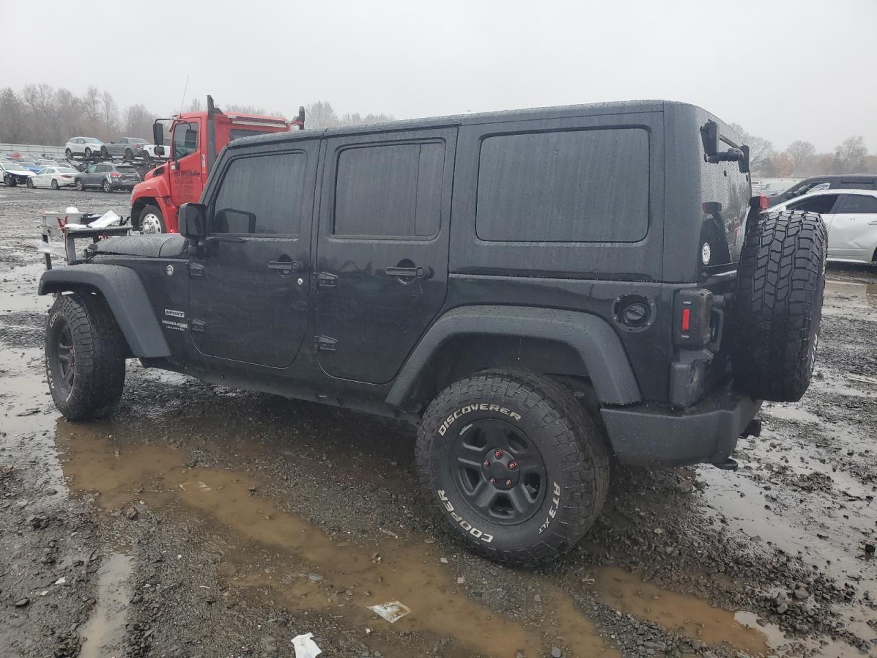 2018 Jeep Wrangler VIN 1C4BJWDG4JL850407 Copart auction photo, front end damage thumbnail 2