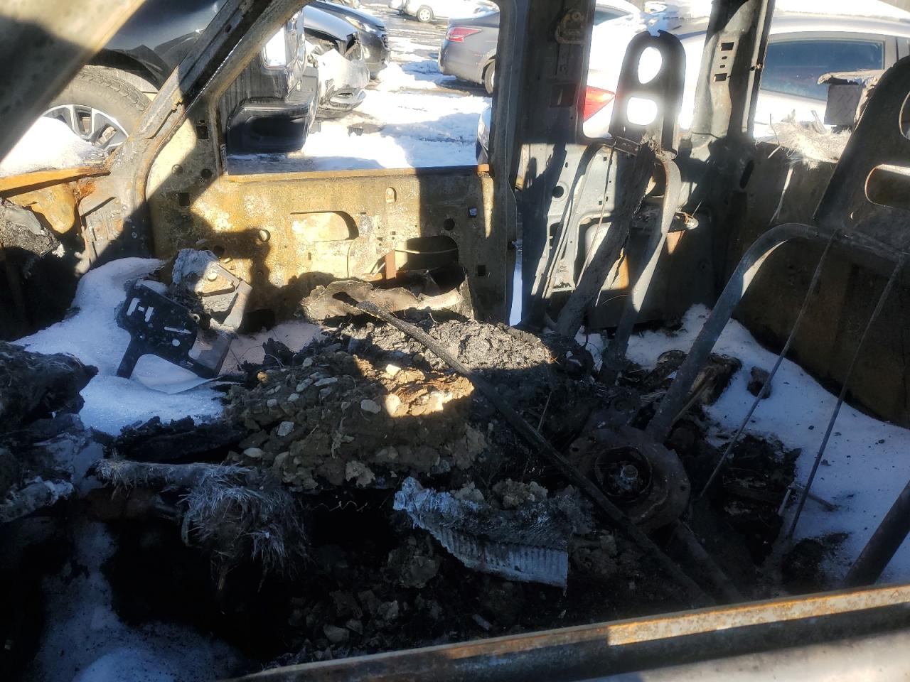 2002 Ford Ranger VIN 1FTZR15E52TA65175 Copart auction photo, burn damage thumbnail 7