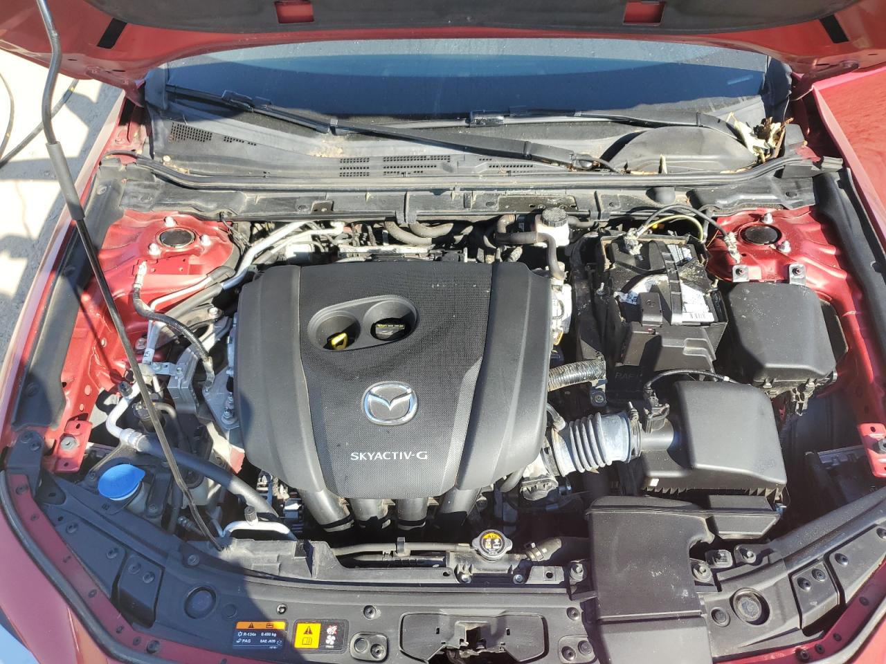 2019 Mazda 3 VIN JM1BPBAM3K1118087 Copart auction photo, rear end / minor dent/scratches damage thumbnail 11