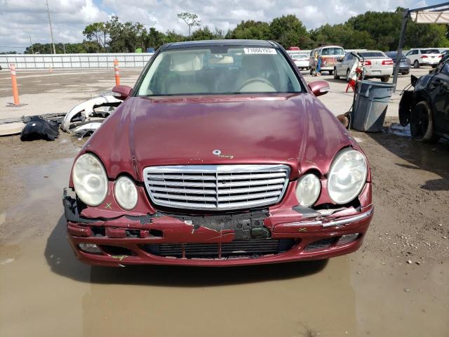 2005 Mercedes-Benz E-klasse VIN WDBUF26J05A707871 Copart auction photo, front end damage thumbnail 5
