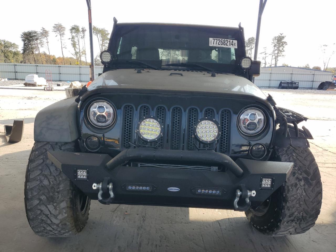 2011 Jeep Wrangler VIN 1J4BA3H1XBL565579 Copart auction photo, side damage thumbnail 5