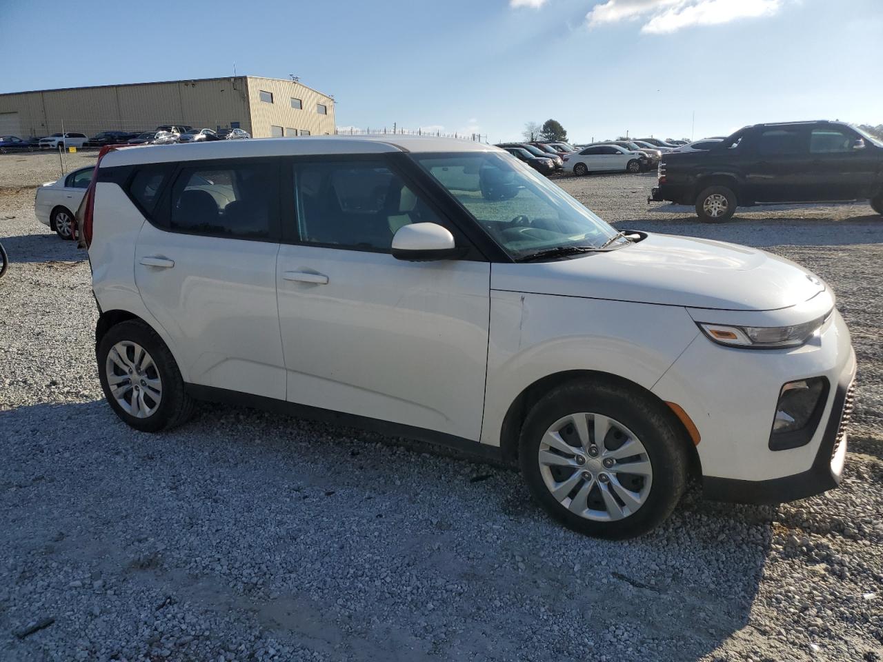 2021 KIA Soul VIN KNDJ23AU6M7138656 Copart auction photo, rear end damage thumbnail 4