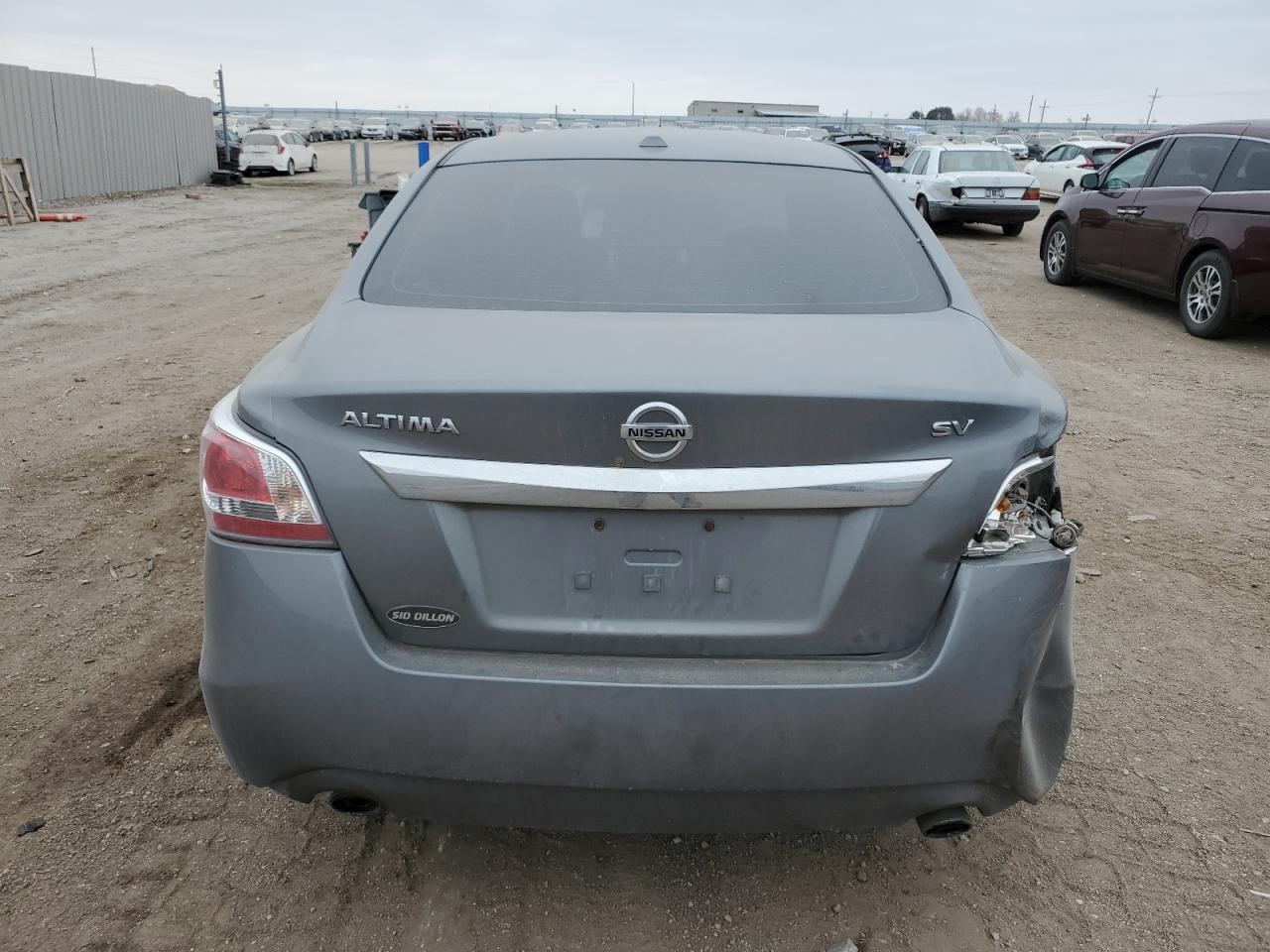2015 Nissan Altima VIN 1N4AL3AP7FC421185 Copart auction photo, rear end / side damage thumbnail 6