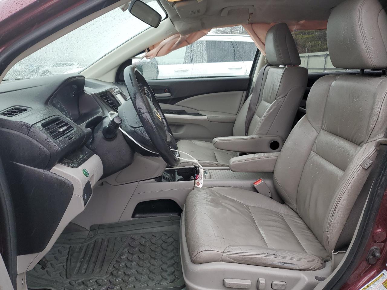 2012 Honda CR-V VIN 5J6RM4H78CL075224 Copart auction photo, side damage thumbnail 7