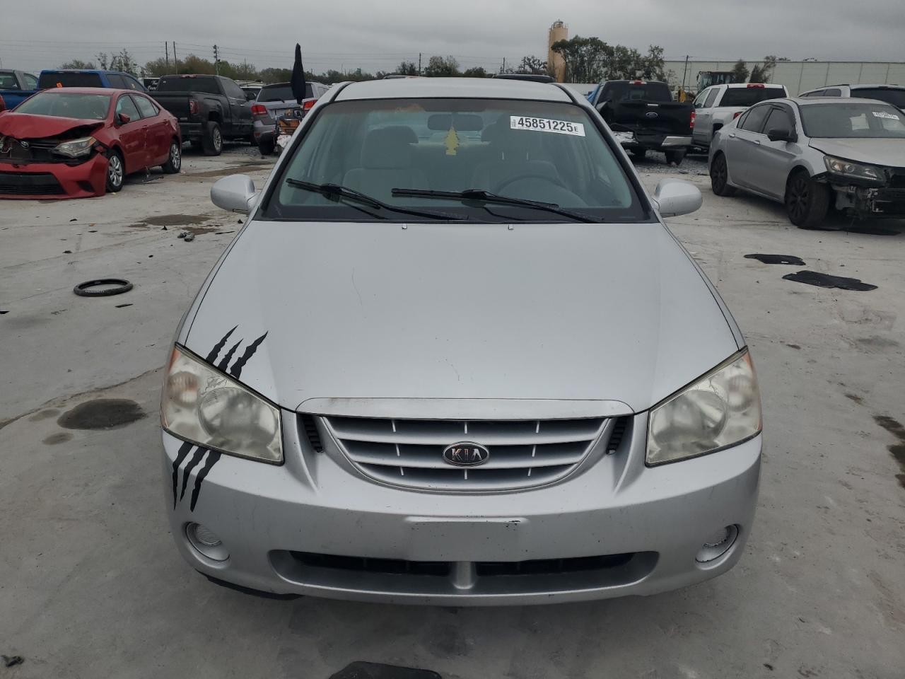 2006 KIA Spectra VIN KNAFE121X65247106 Copart auction photo, rear end damage thumbnail 5