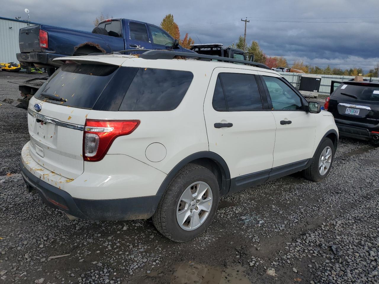 2011 Ford Explorer VIN 1FMHK7B83BGA35856 Copart auction photo, side / mechanical damage thumbnail 3
