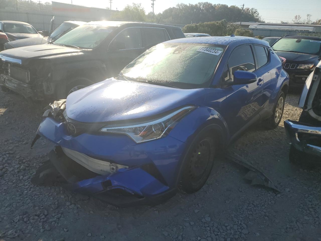 2019 Toyota C-HR VIN JTNKHMBX1K1022911
