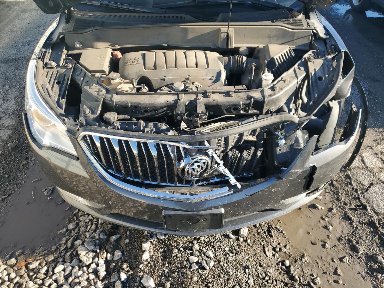 2014 Buick Enclave VIN 5GAKVBKDXEJ206418 Copart auction photo, front end damage thumbnail 12