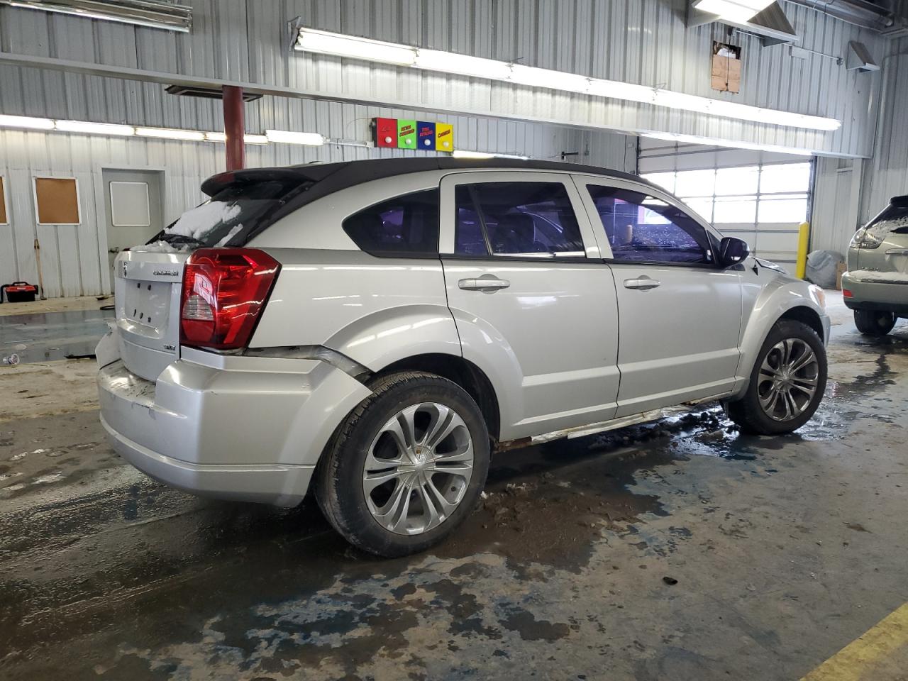 2009 Dodge Caliber VIN 1B3HB48AX9D150285 Copart auction photo, all over damage thumbnail 3