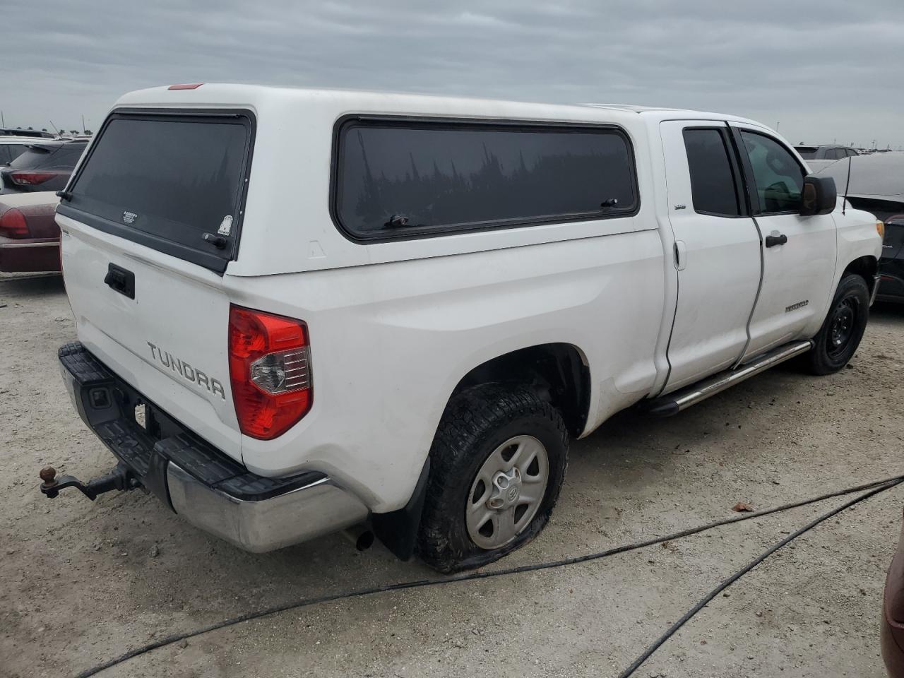 2014 Toyota Tundra VIN 5TFRM5F14EX081642 Copart auction photo, water/flood damage thumbnail 3