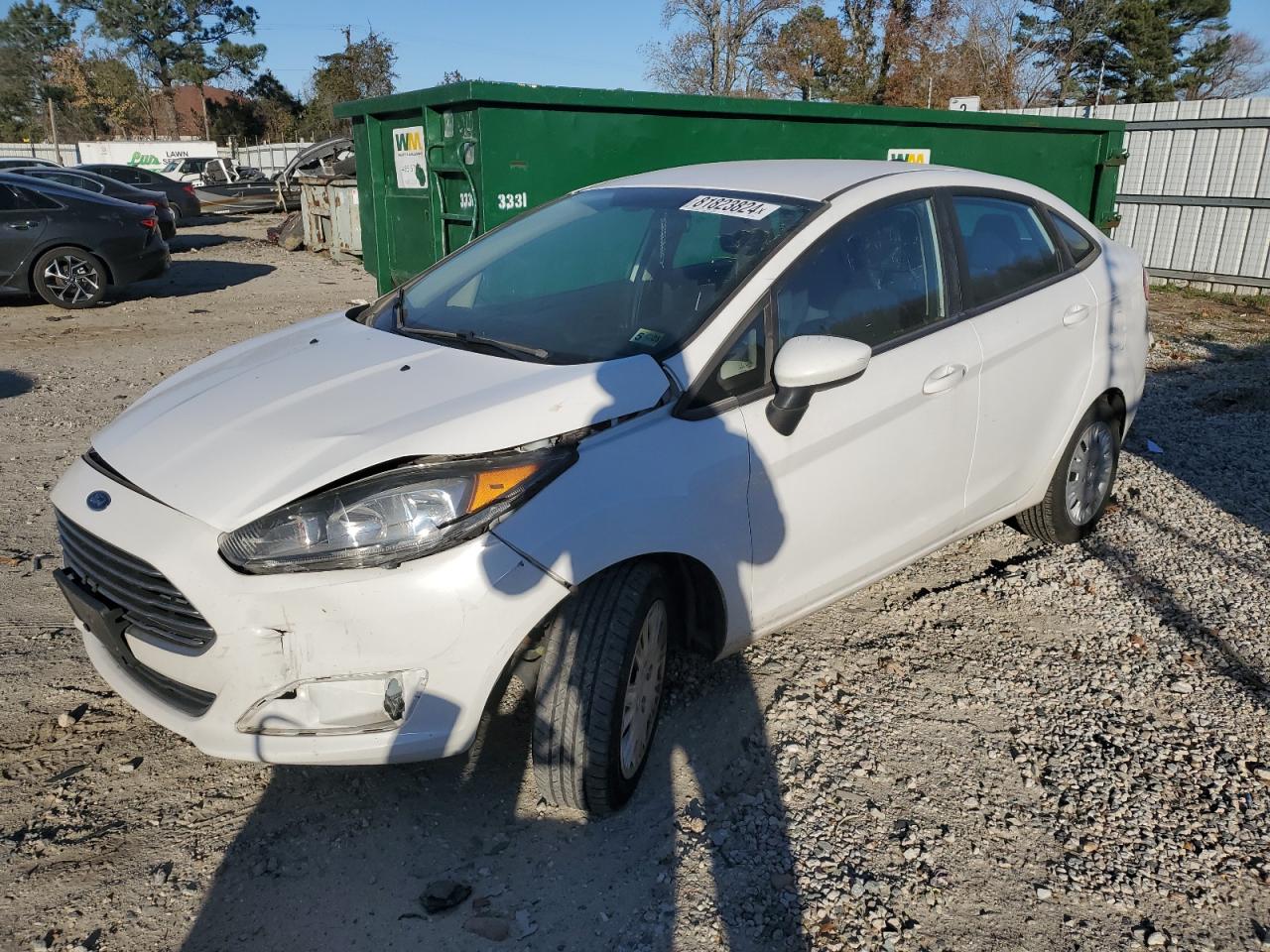 2019 Ford Fiesta VIN 3FADP4AJ7KM140693