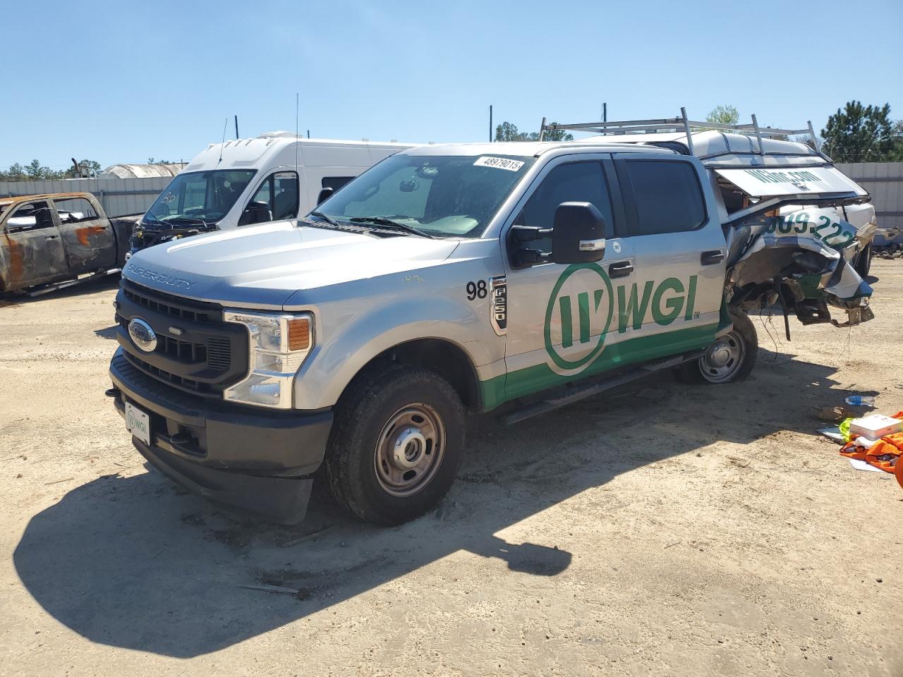 2020 Ford F250 VIN 1FT7W2B64LEC31193 - Copart auction photo