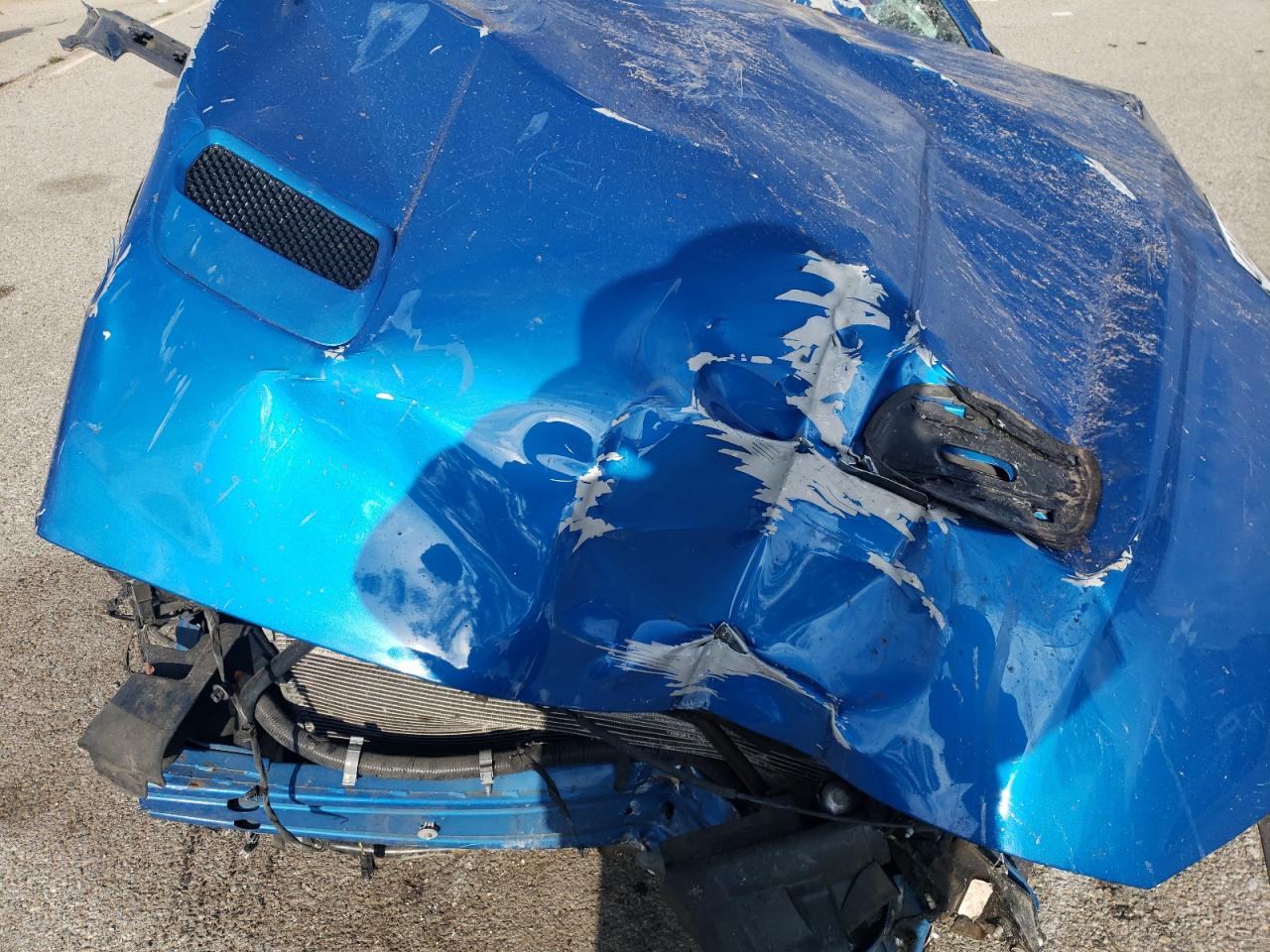 2021 Ford Mustang VIN 1FA6P8TH7M5112220 Copart auction photo, all over / missing/altered vin damage thumbnail 11