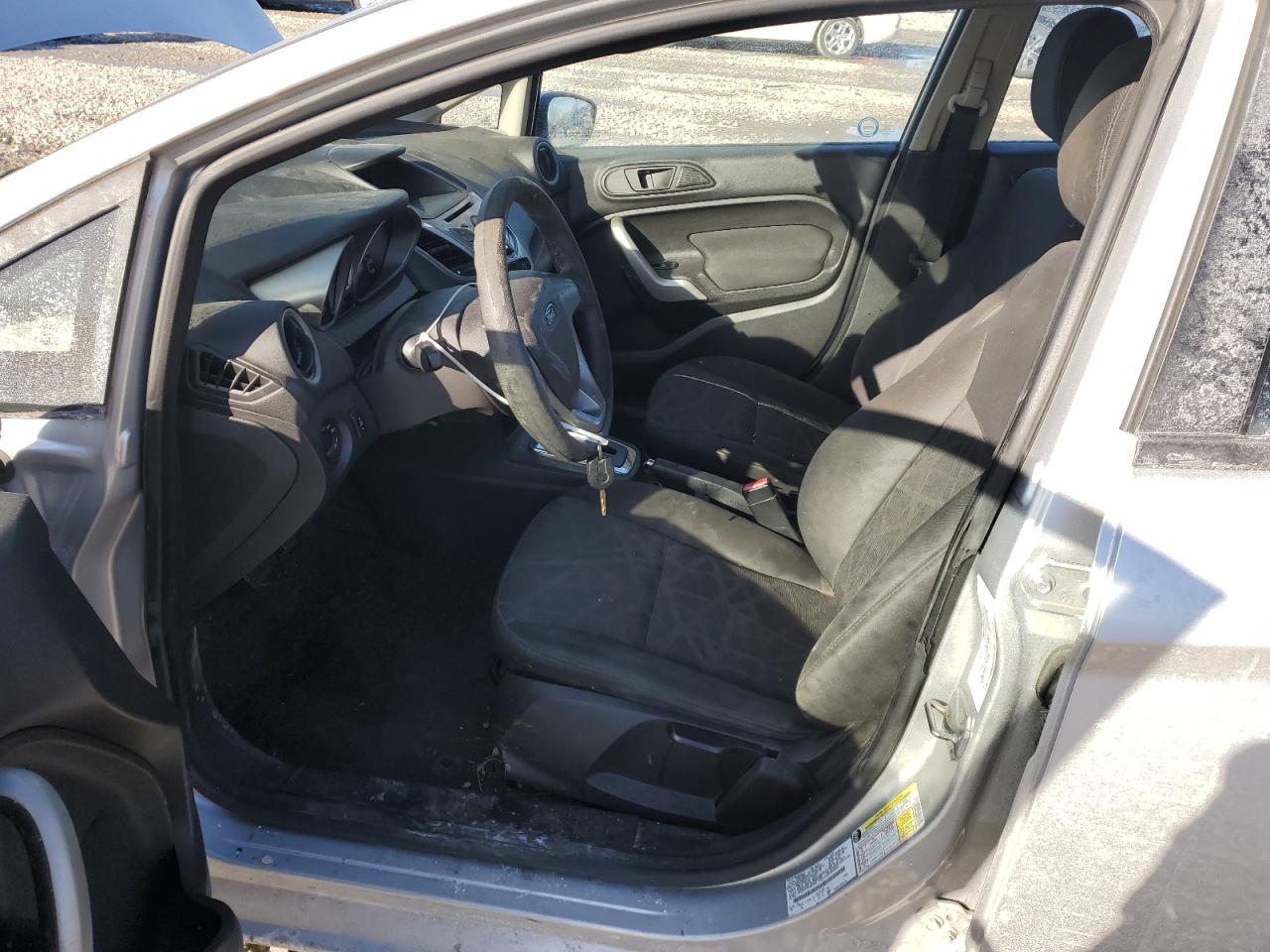 2013 Ford Fiesta VIN 3FADP4EJ9DM110107 Copart auction photo, front end damage thumbnail 7