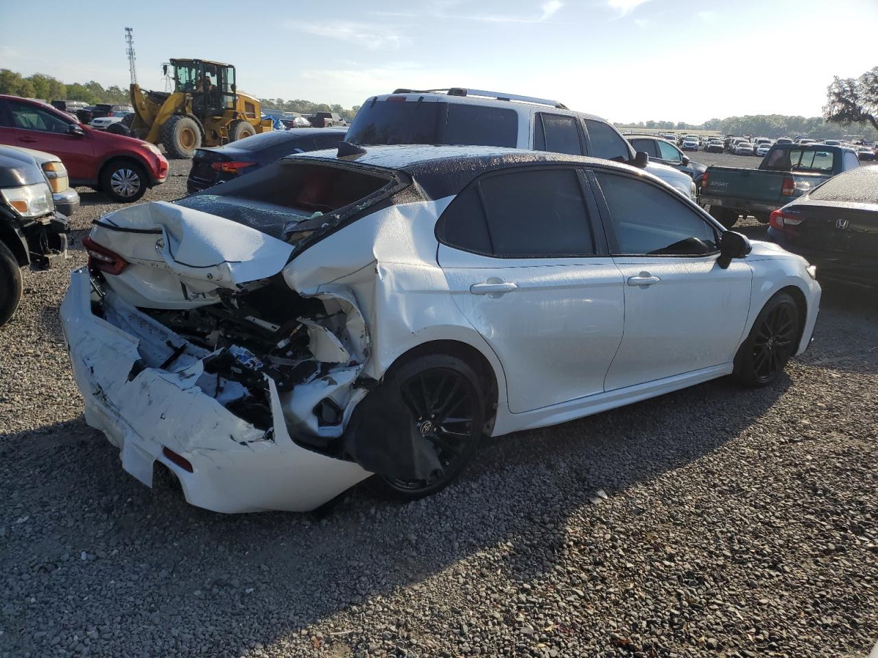 2023 Toyota Camry VIN 4T1K61AK4PU091382 Copart auction photo, rear end damage thumbnail 3