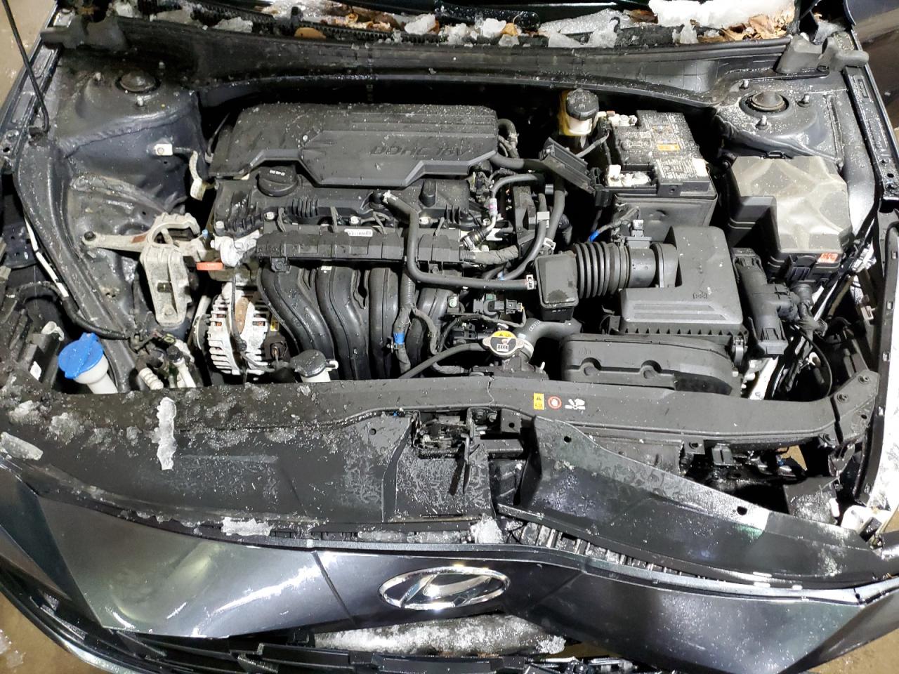 2023 Hyundai Elantra VIN 5NPLM4AG7PH102543 Copart auction photo, rear end / front end damage thumbnail 11