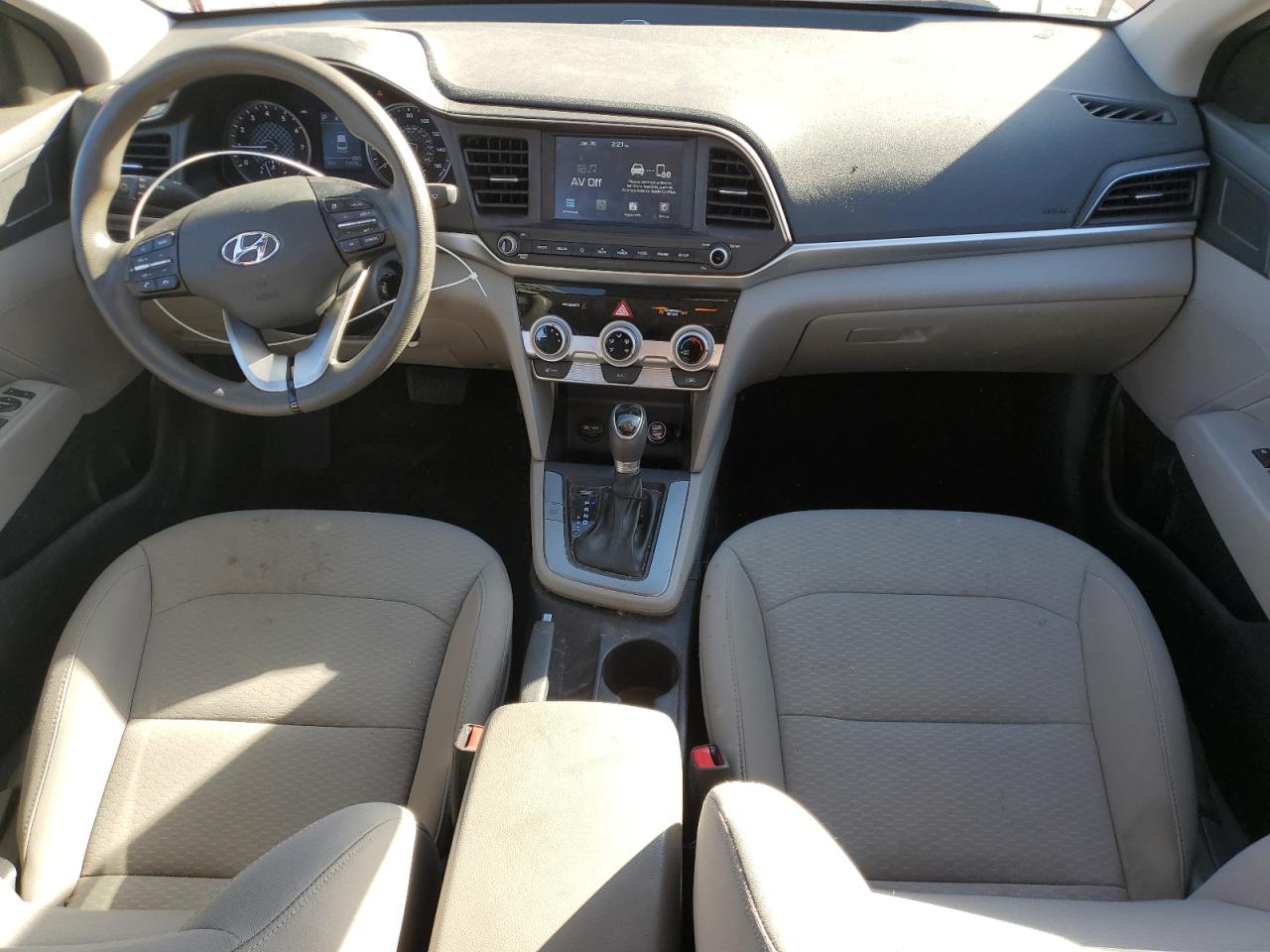 2019 Hyundai Elantra VIN 5NPD84LF4KH412297 Copart auction photo, rear end / minor dent/scratches damage thumbnail 8