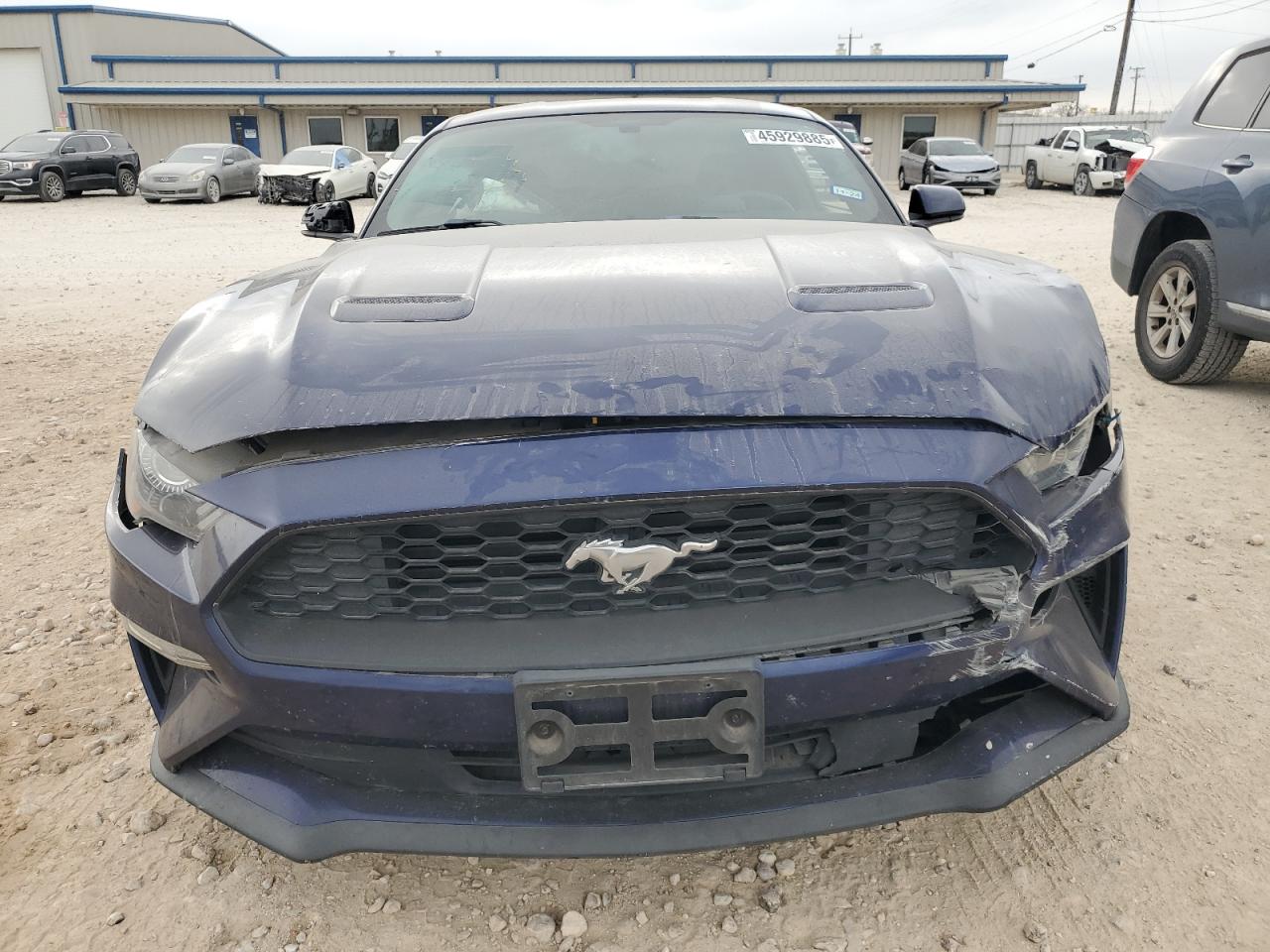 2018 Ford Mustang VIN 1FA6P8TH8J5172020 Copart auction photo, front end / minor dent/scratches damage thumbnail 5