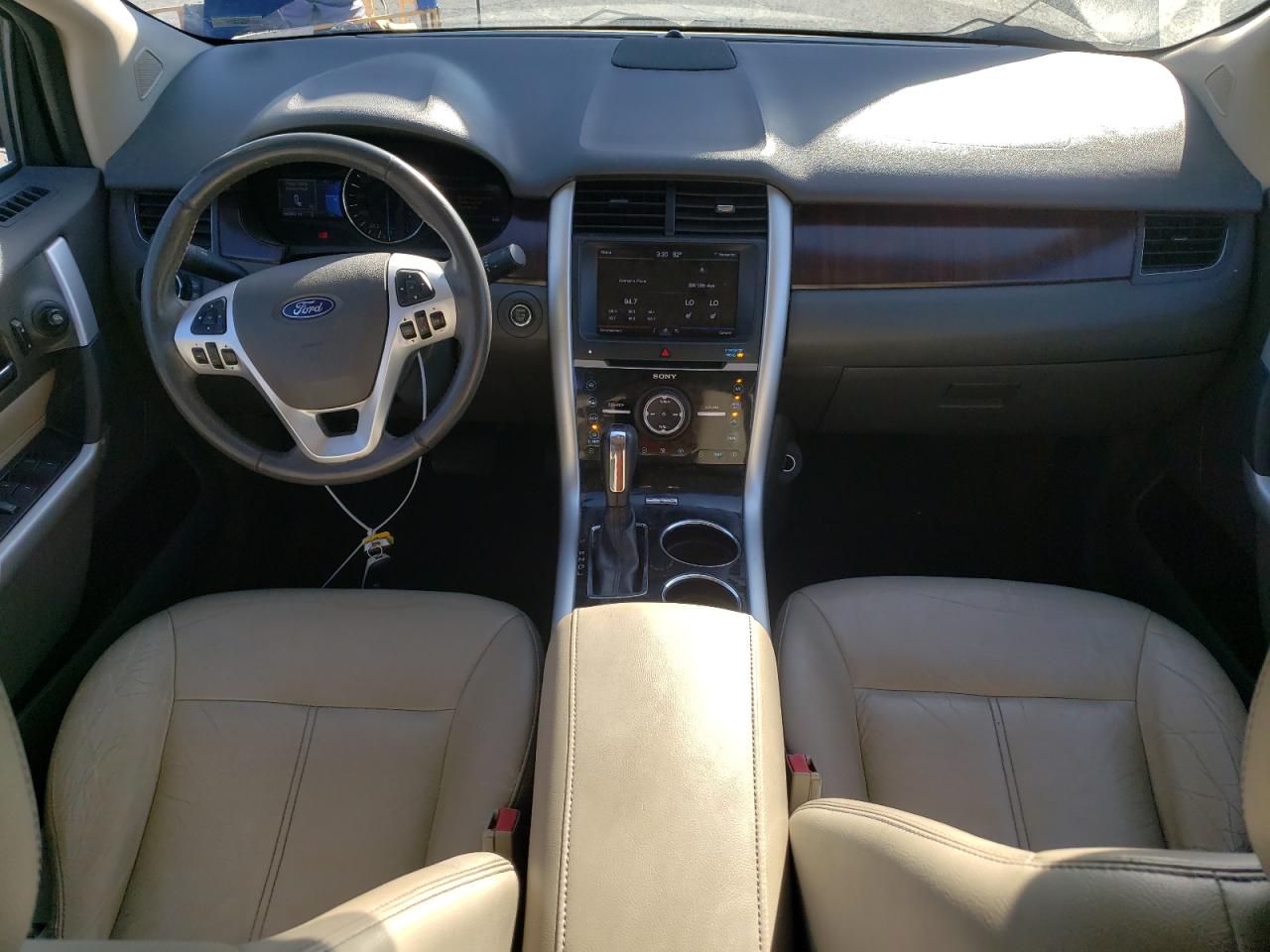 2013 Ford Edge VIN 2FMDK3K95DBA91467 Copart auction photo, front end / side damage thumbnail 8