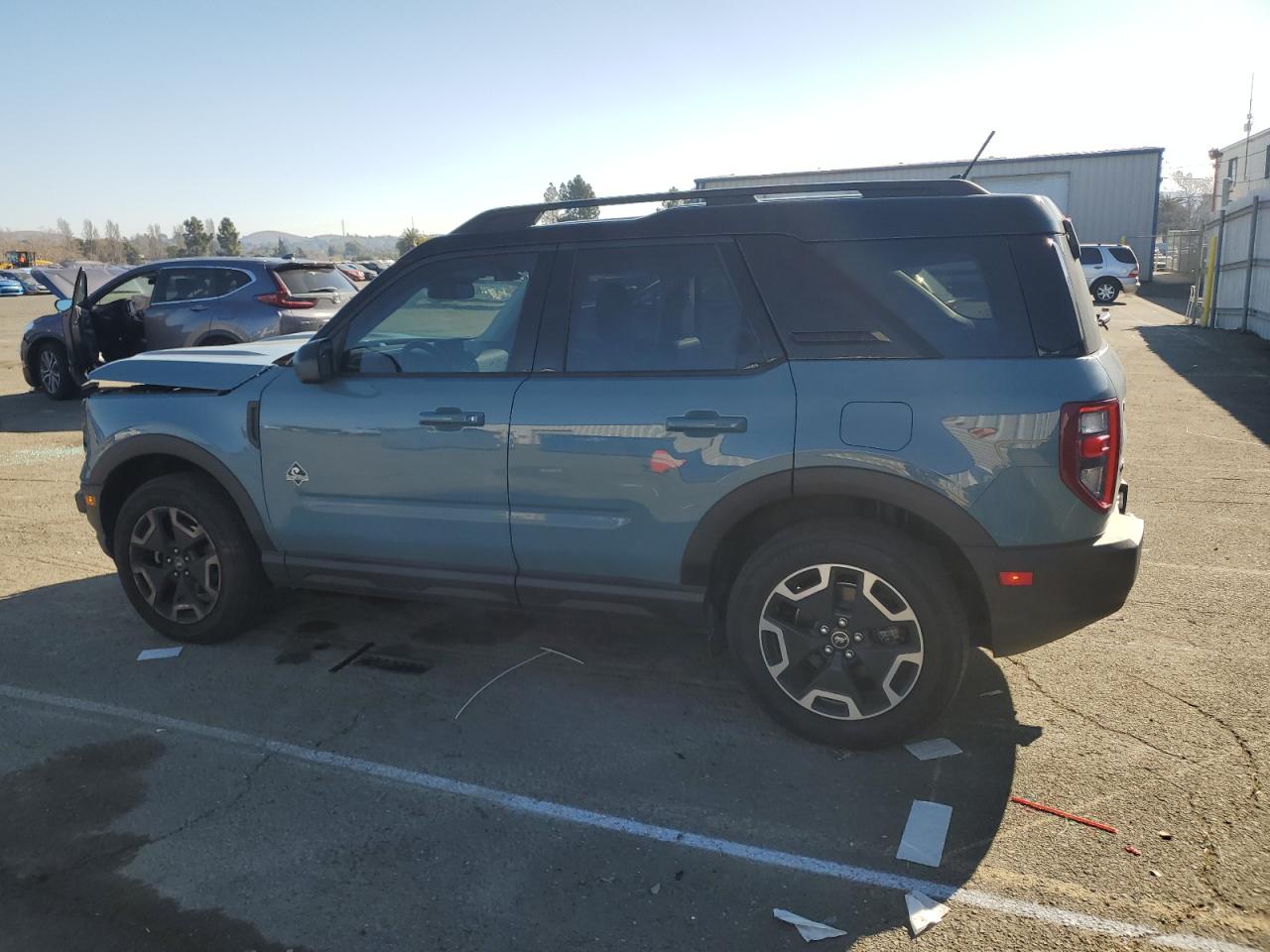 2021 Ford Bronco VIN 3FMCR9C64MRA46228 Copart auction photo, front end damage thumbnail 2