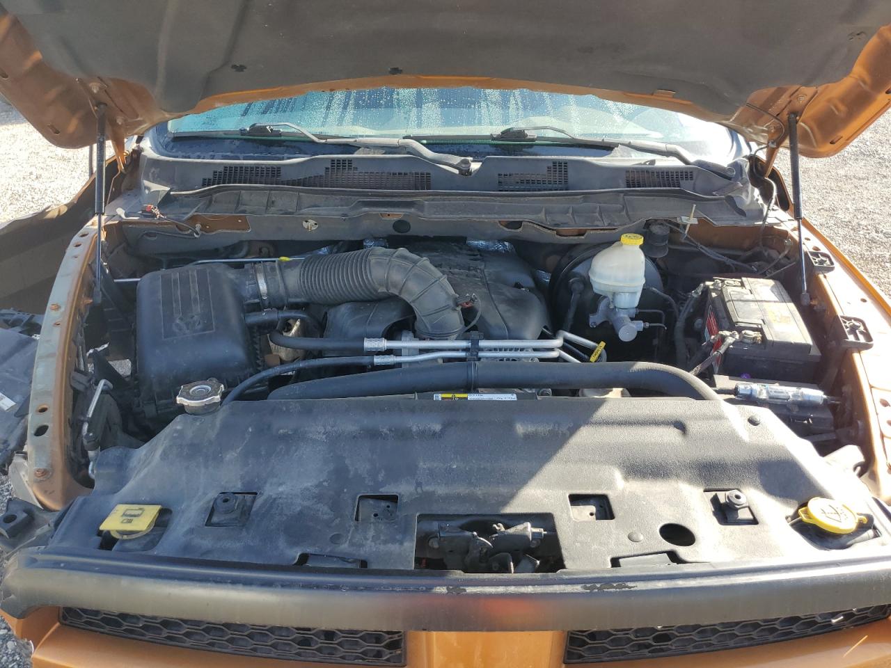 2012 Dodge RAM VIN 3C6JD6AT5CG244996 Copart auction photo, front end damage thumbnail 11