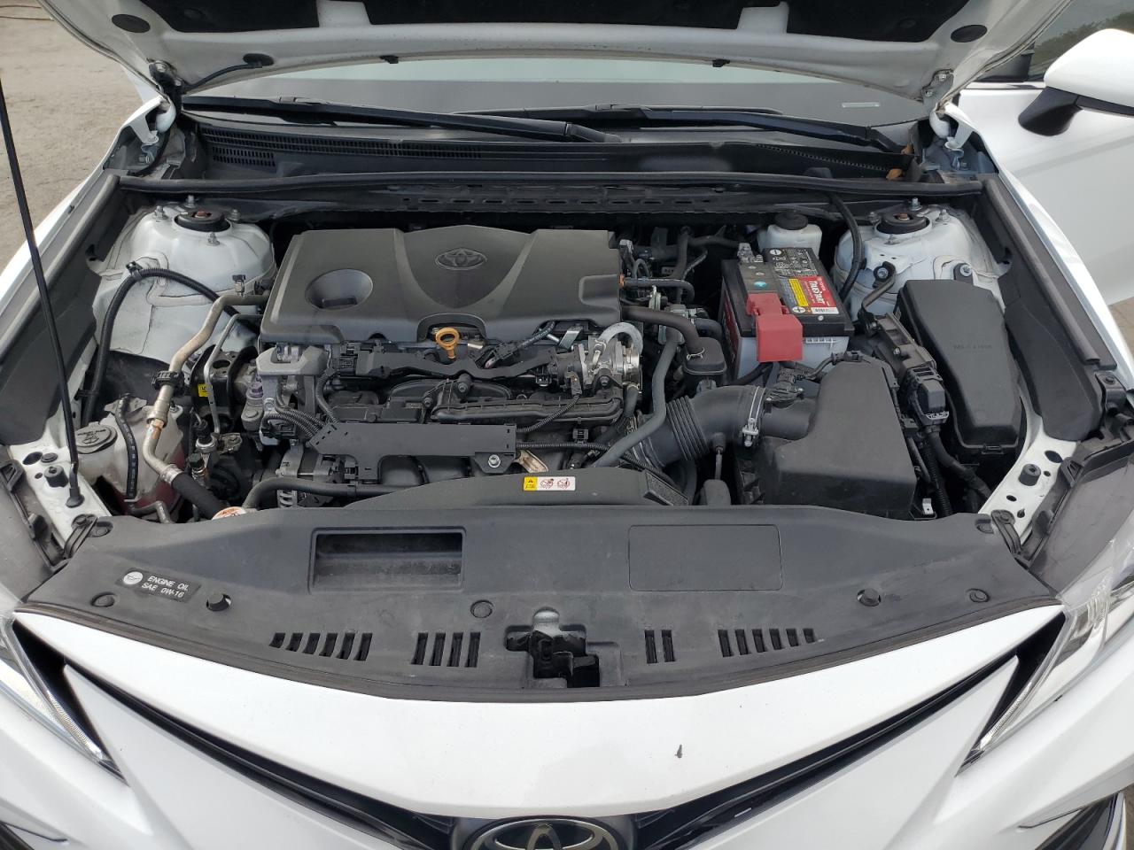 2021 Toyota Camry VIN 4T1C11AK7MU455535 Copart auction photo, side / front end damage thumbnail 11