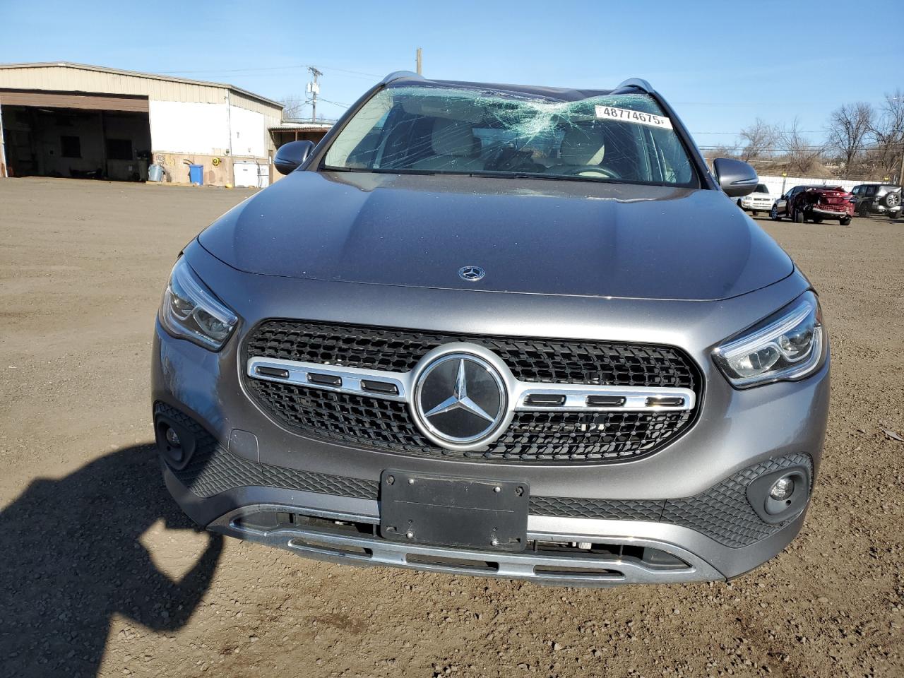 2023 Mercedes-Benz GLA-klasse VIN W1N4N4HB5PJ473972 Copart auction photo, top/roof damage thumbnail 5