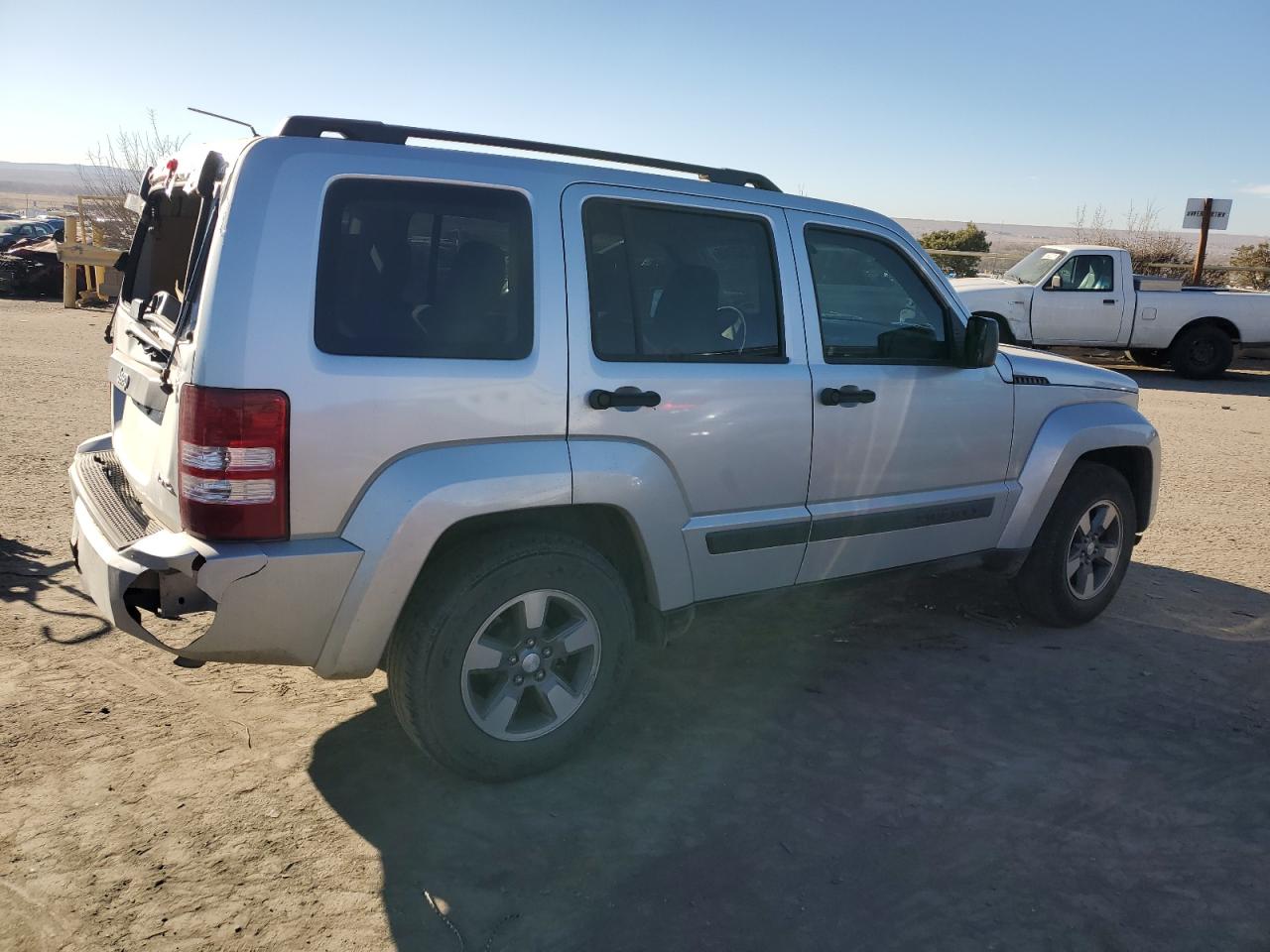 2008 Jeep Liberty (North America) VIN 1J8GP28K68W108023 Copart auction photo, rear end damage thumbnail 3