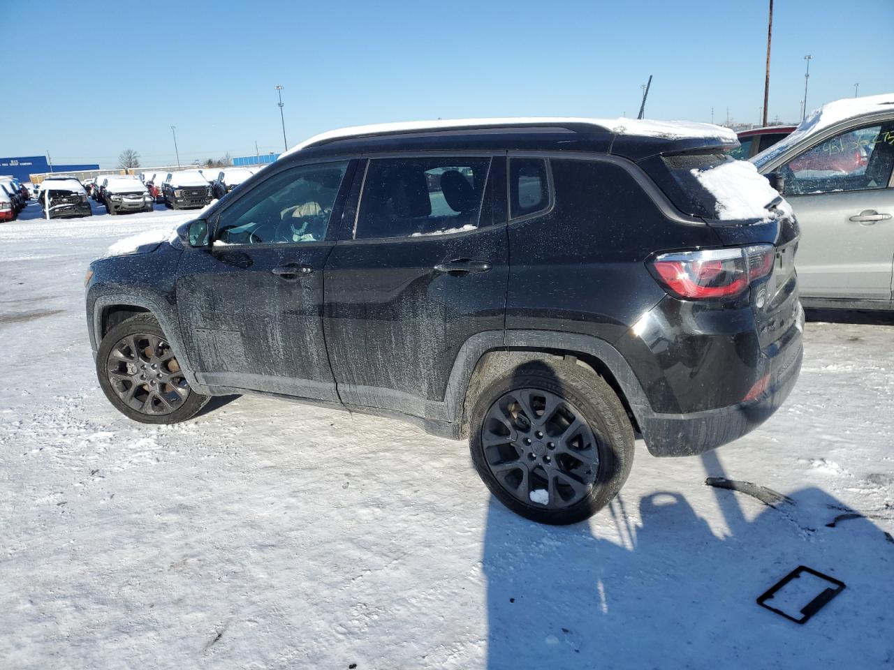 2020 Jeep Compass VIN 3C4NJDCB1LT119268 Copart auction photo, front end damage thumbnail 2