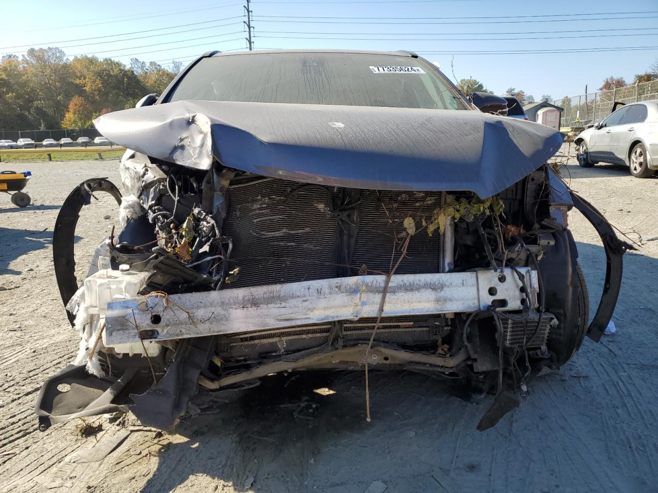 2019 Toyota Highlander VIN 5TDJZRFH1KS571993 Copart auction photo, all over damage thumbnail 5