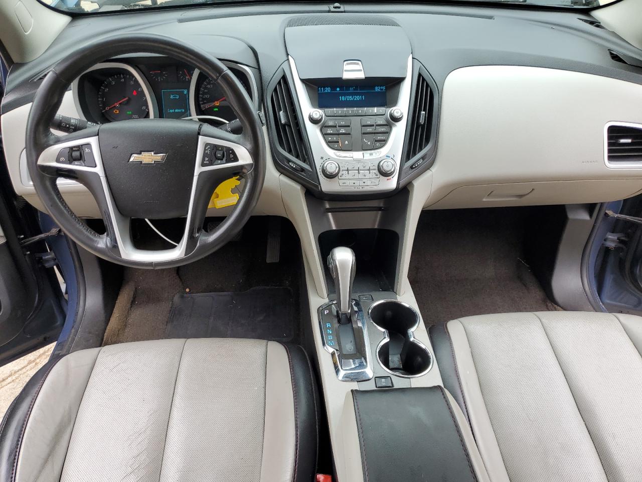 2011 Chevrolet Equinox VIN 2CNALPEC6B6435957 Copart auction photo, front end damage thumbnail 8