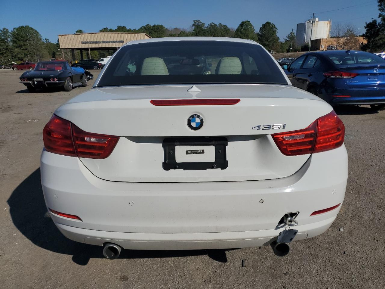 2014 BMW 4er VIN WBA3T3C51EP737345 Copart auction photo, side damage thumbnail 6