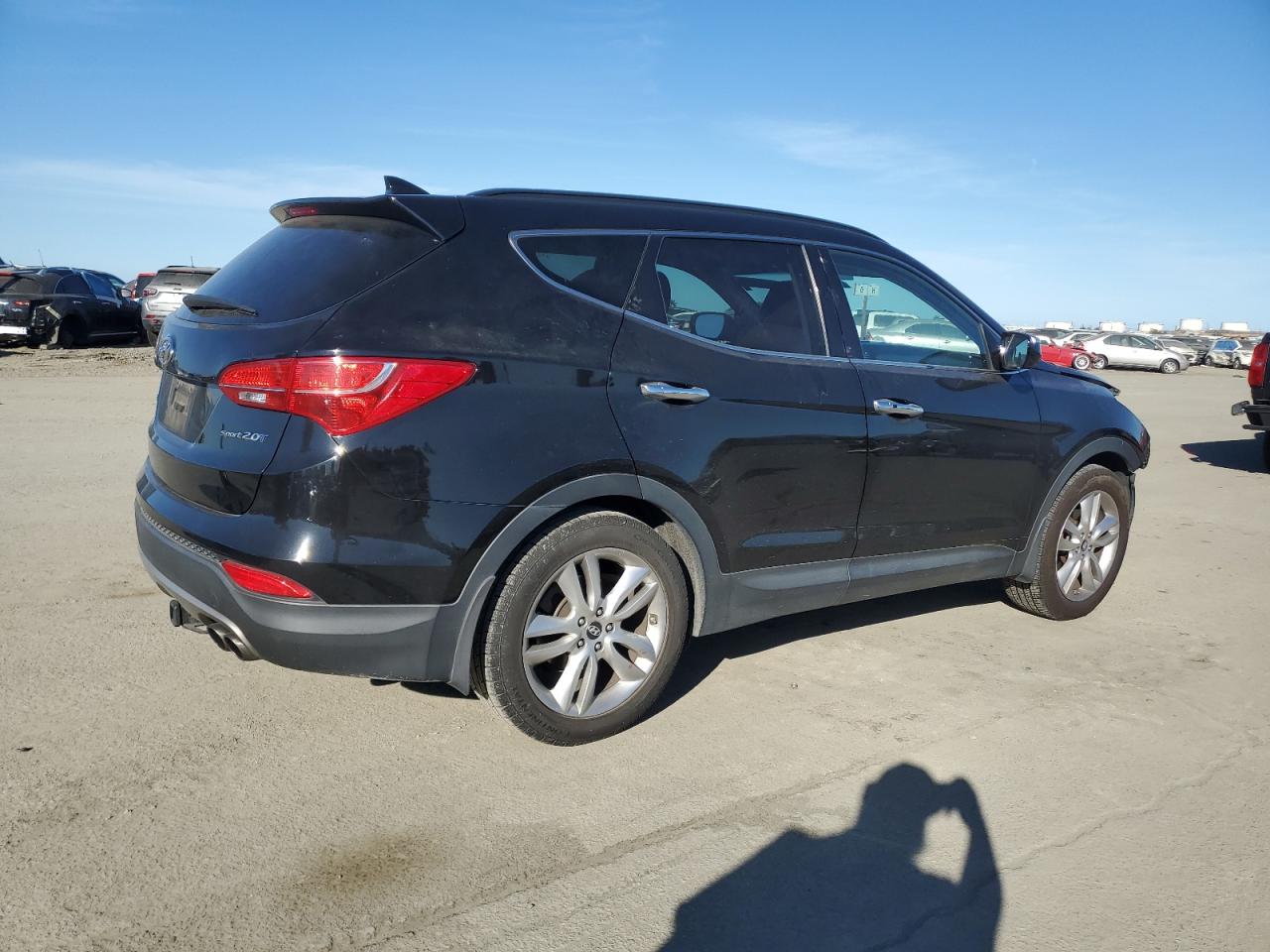 2013 Hyundai Santa Fe VIN 5XYZU3LA1DG118222 Copart auction photo, front end damage thumbnail 3