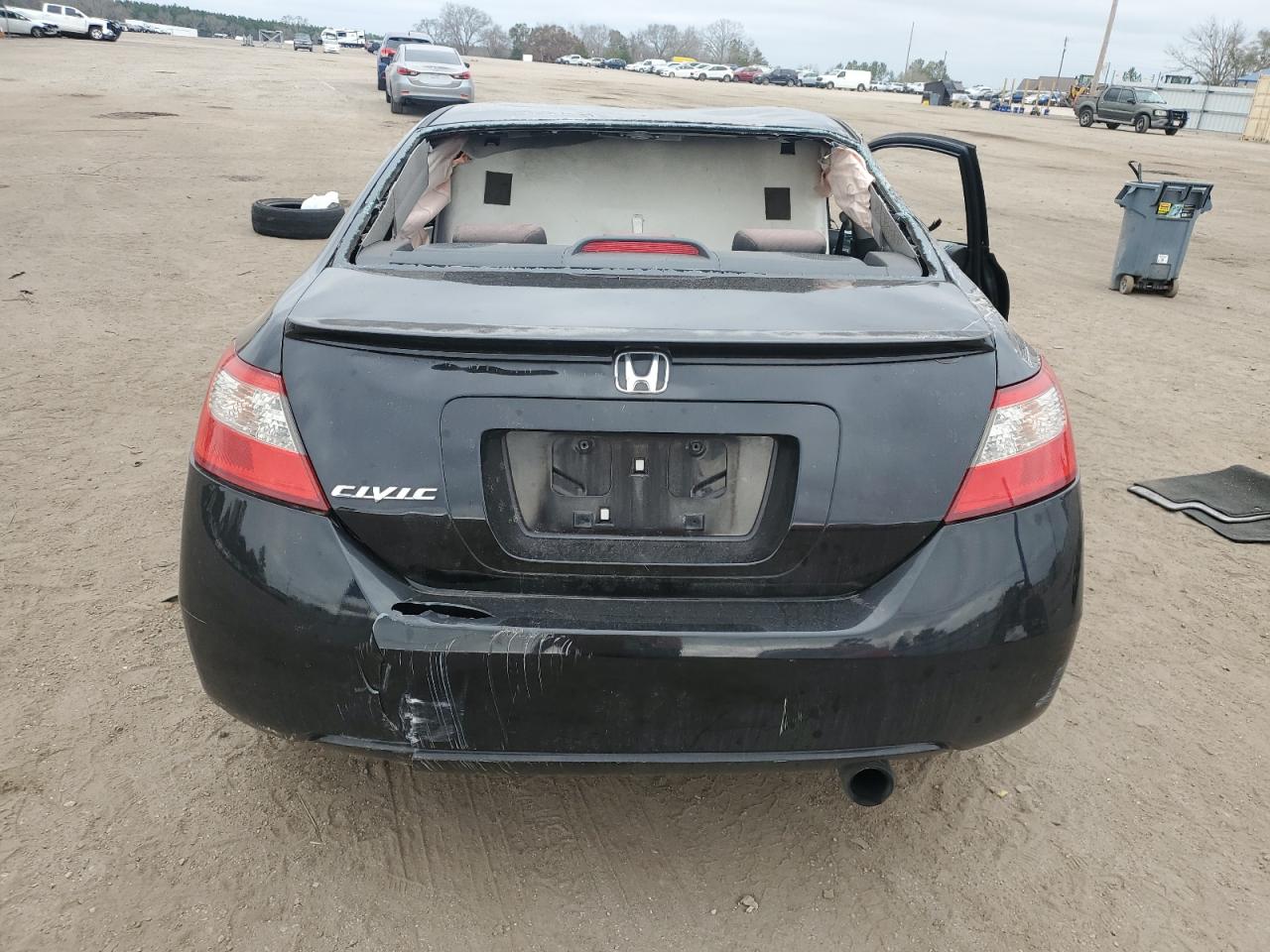 2009 Honda Civic VIN 2HGFG12809H537539 Copart auction photo, all over damage thumbnail 6