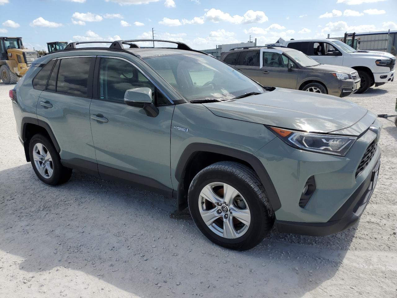 2020 Toyota RAV 4 VIN 2T3RWRFV8LW066924 Copart auction photo, water/flood damage thumbnail 4