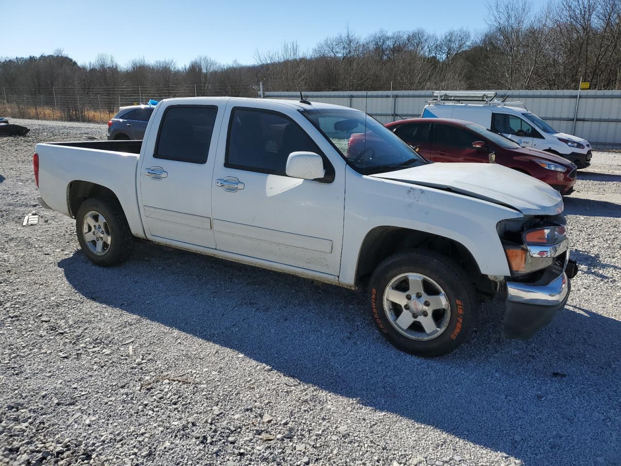 2010 GMC Canyon VIN 1GTDSCDE7A8100943 Copart auction photo, front end damage thumbnail 4