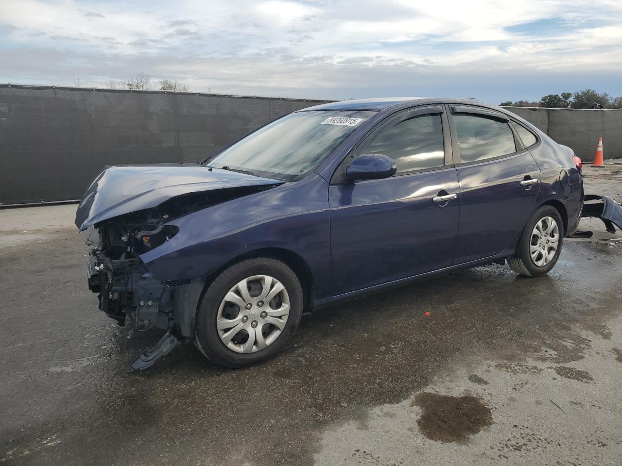 2010 Hyundai Elantra VIN KMHDU4AD6AU017907